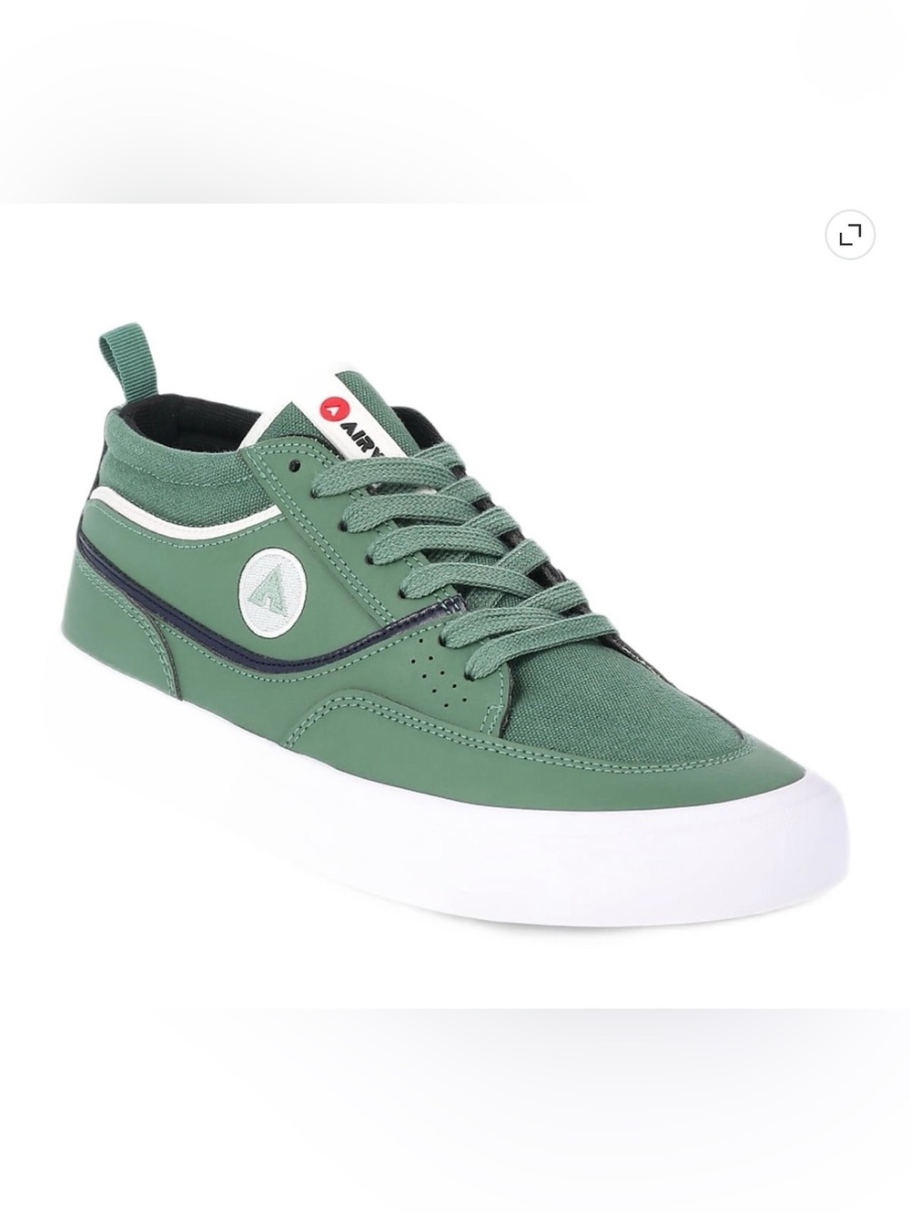 Airwalk Men’s Freestyle Green Mid Top Sneakers Size 12